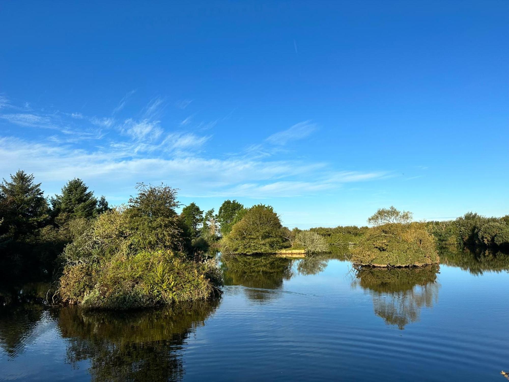 Lakeside Glamping Firecrest St Columb Major Buitenkant foto