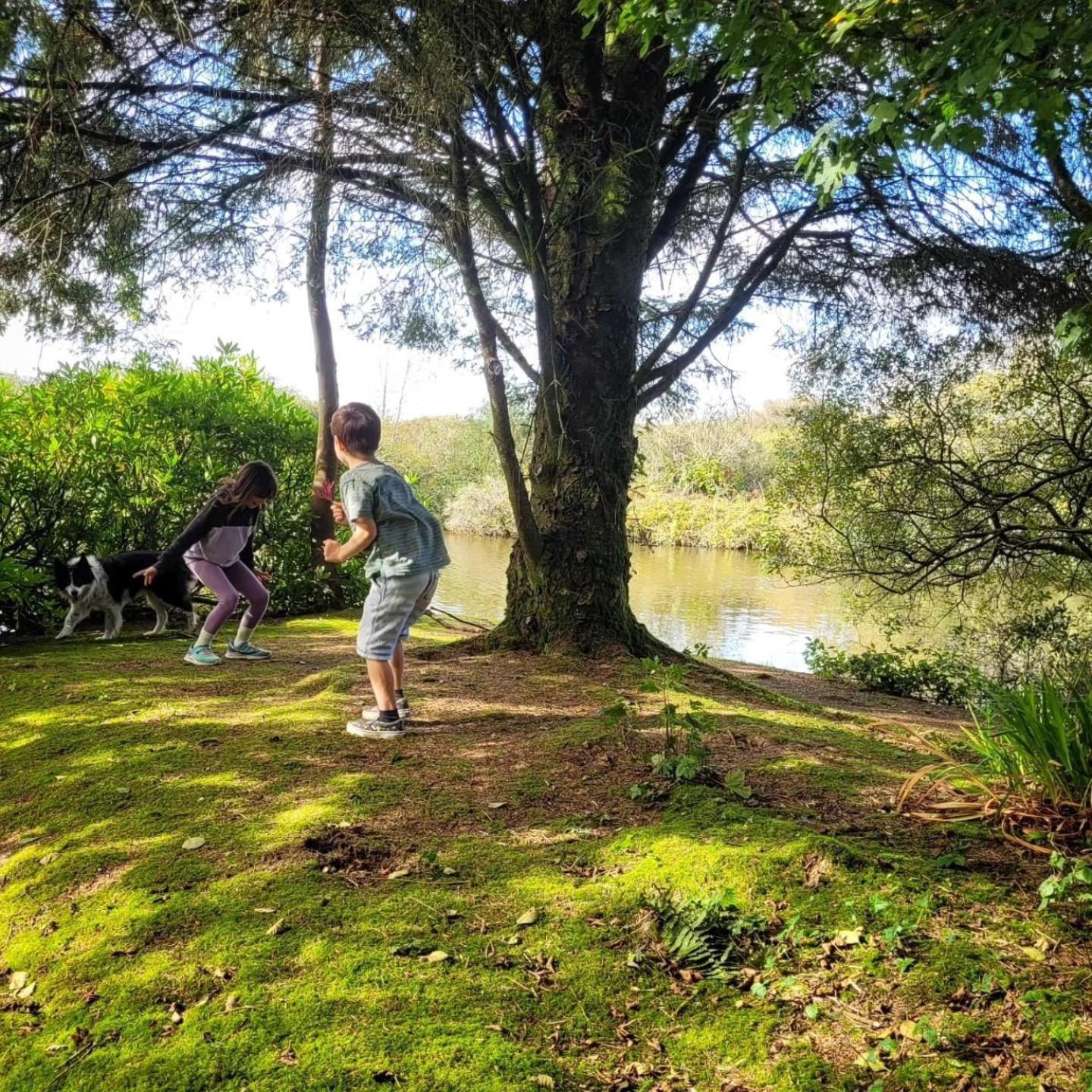 Lakeside Glamping Firecrest St Columb Major Buitenkant foto