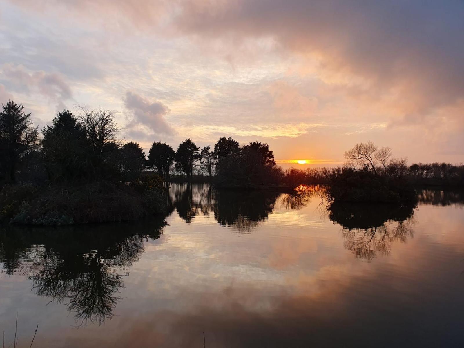 Lakeside Glamping Firecrest St Columb Major Buitenkant foto