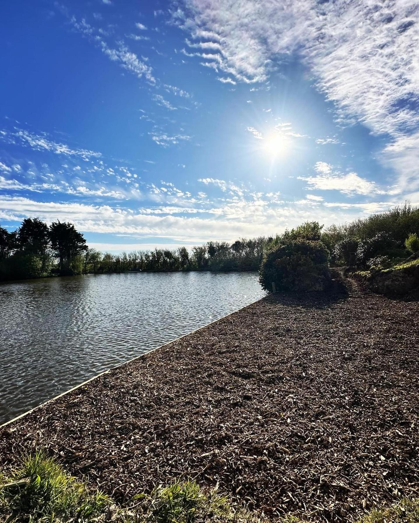 Lakeside Glamping Firecrest St Columb Major Buitenkant foto