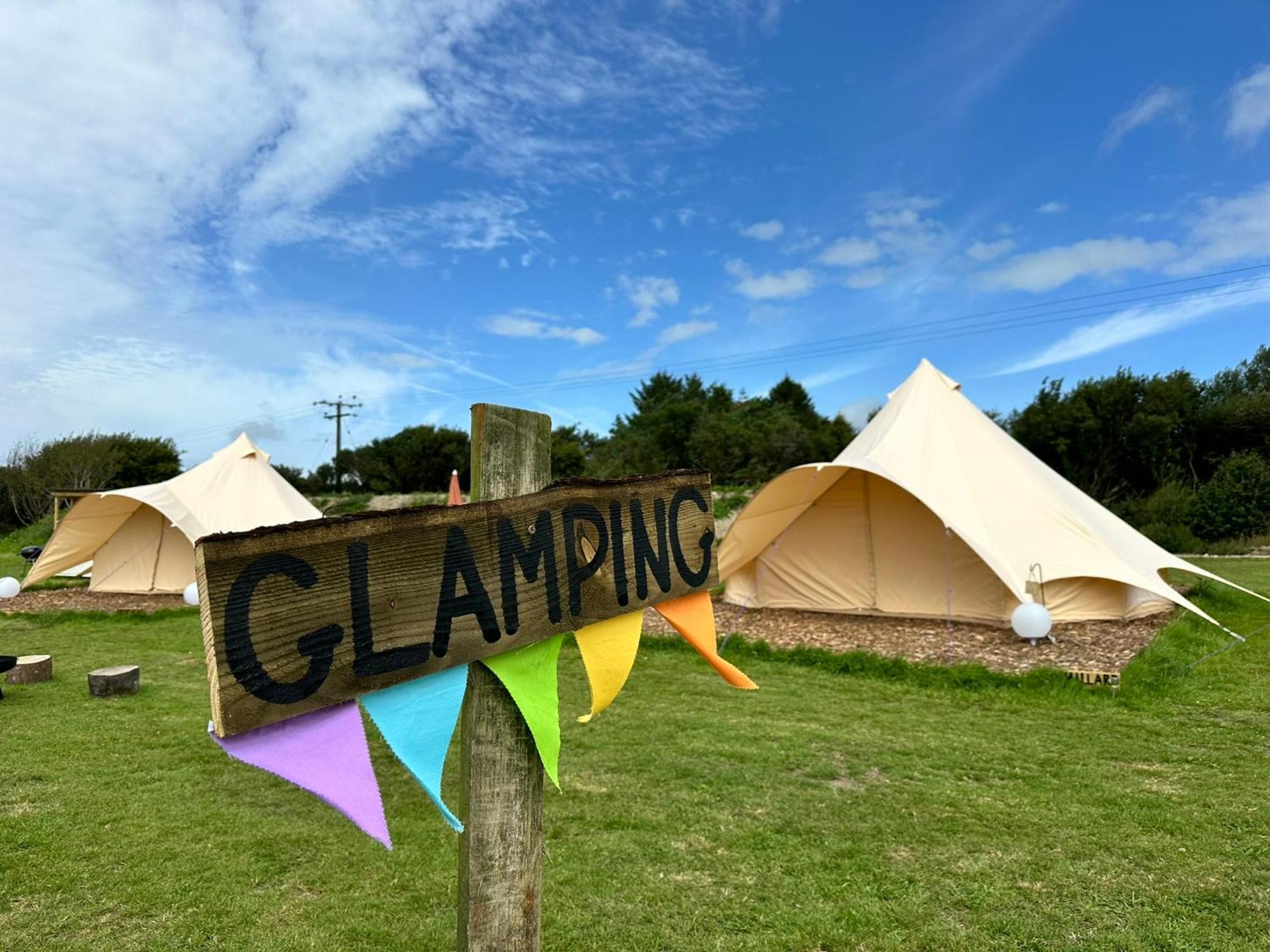Lakeside Glamping Firecrest St Columb Major Buitenkant foto