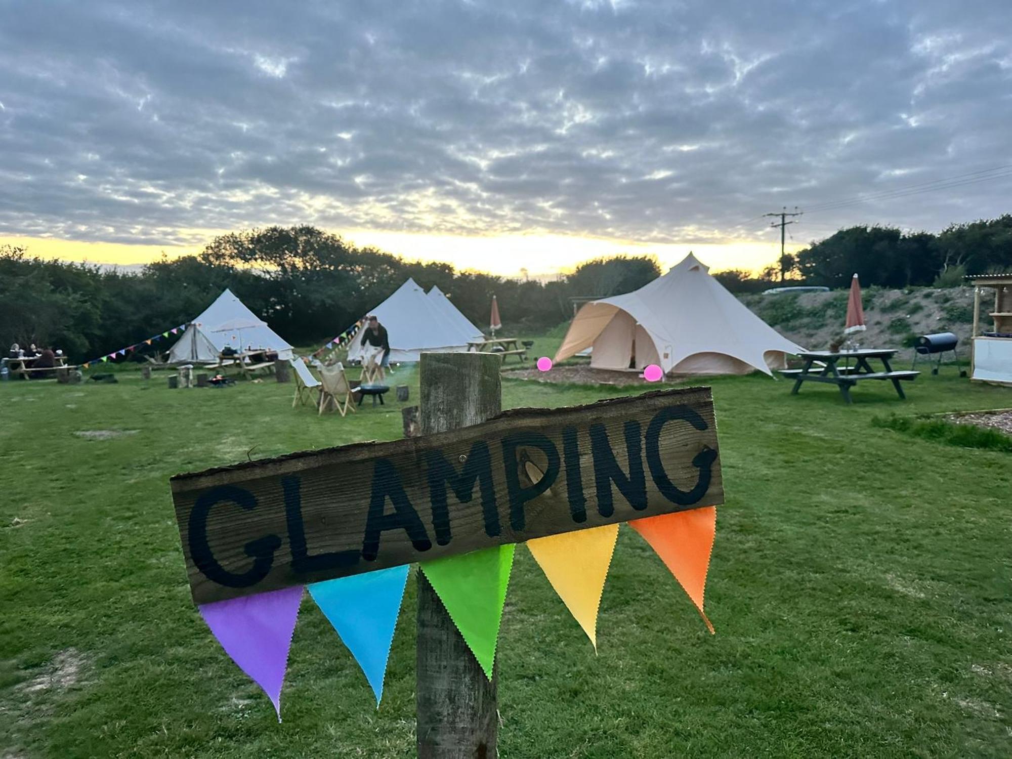 Lakeside Glamping Firecrest St Columb Major Buitenkant foto